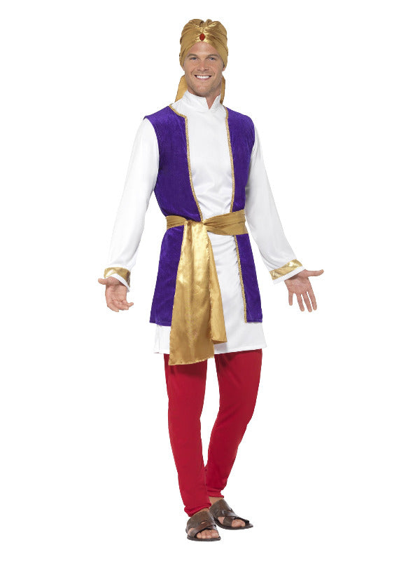 Arabian Prince Costume, Multi-Coloured - 2