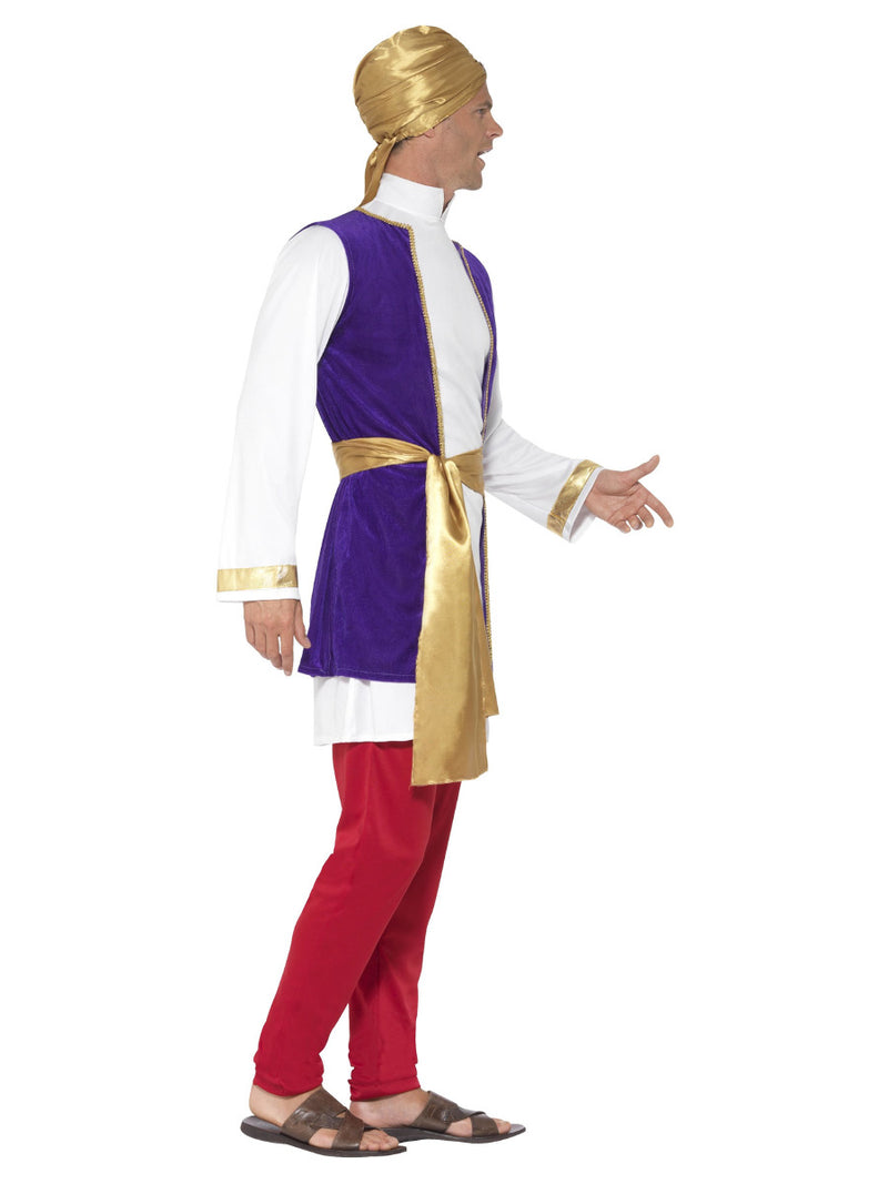 Arabian Prince Costume, Multi-Coloured - 4