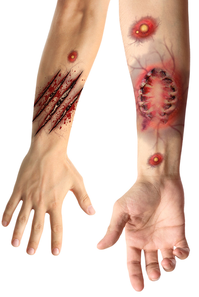 TATTOO ADHESIVES BITE WOUNDS, 30X14 CMS