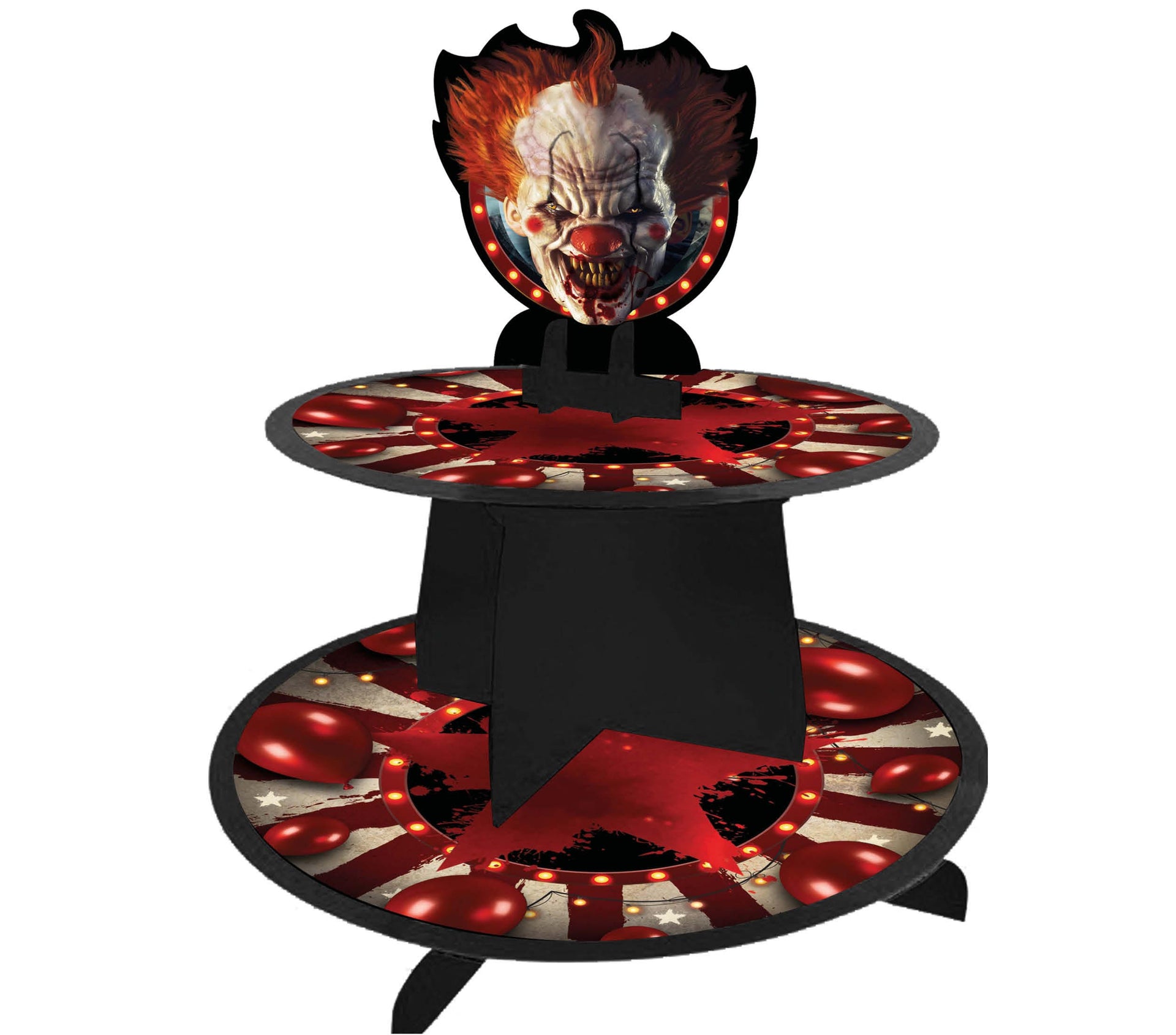 3-FLOOR TRAY, 40X30 CMS. CLOWN