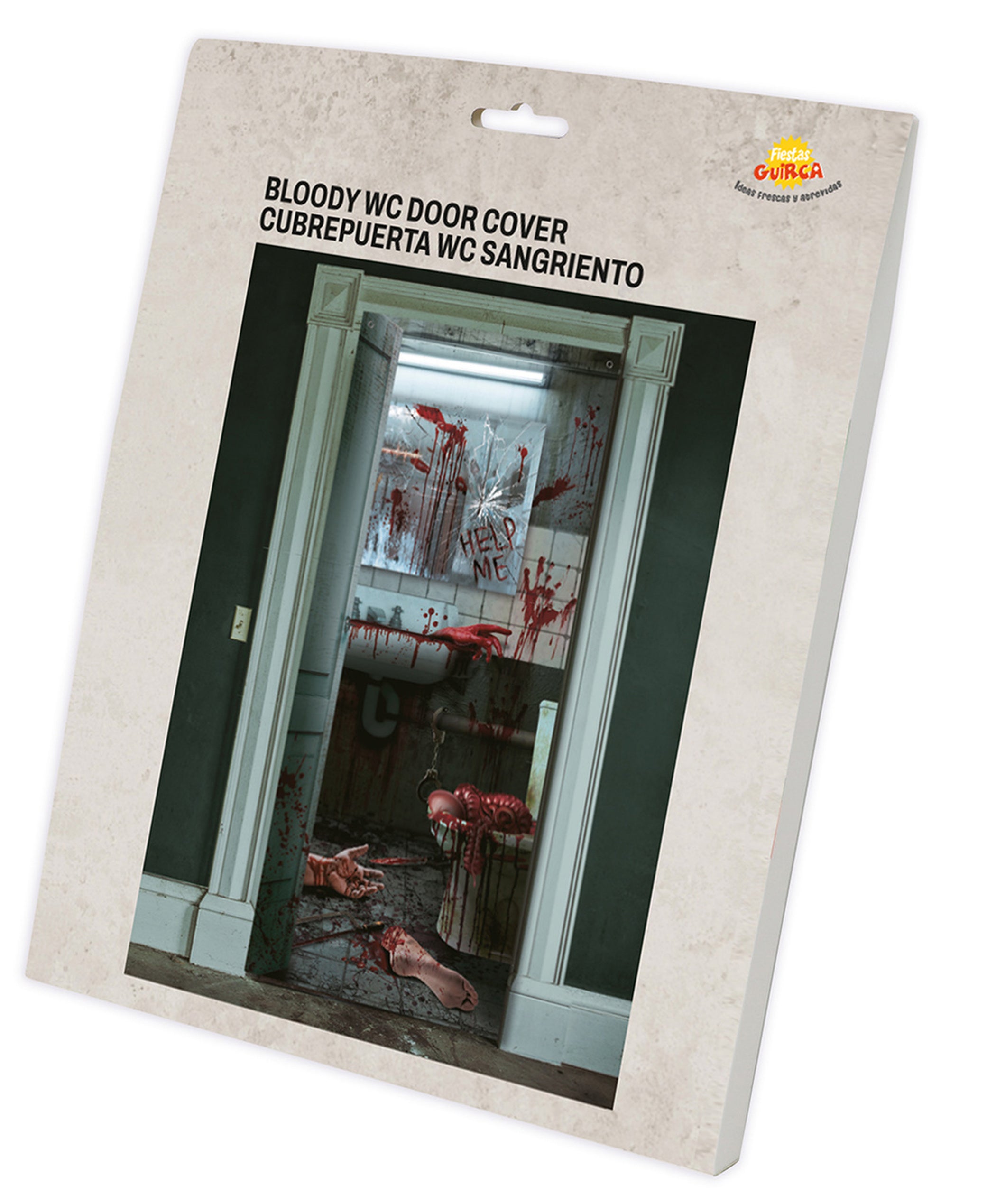 SCARY DOOR DECORATION, 80X180 CM