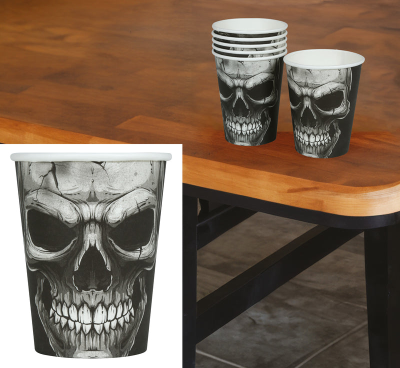 BAG: 6 GLASSES 240 ML, 9 CM