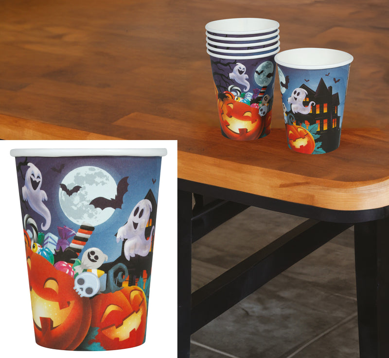 BAG: 6 GLASSES 240 ML, 9 CM