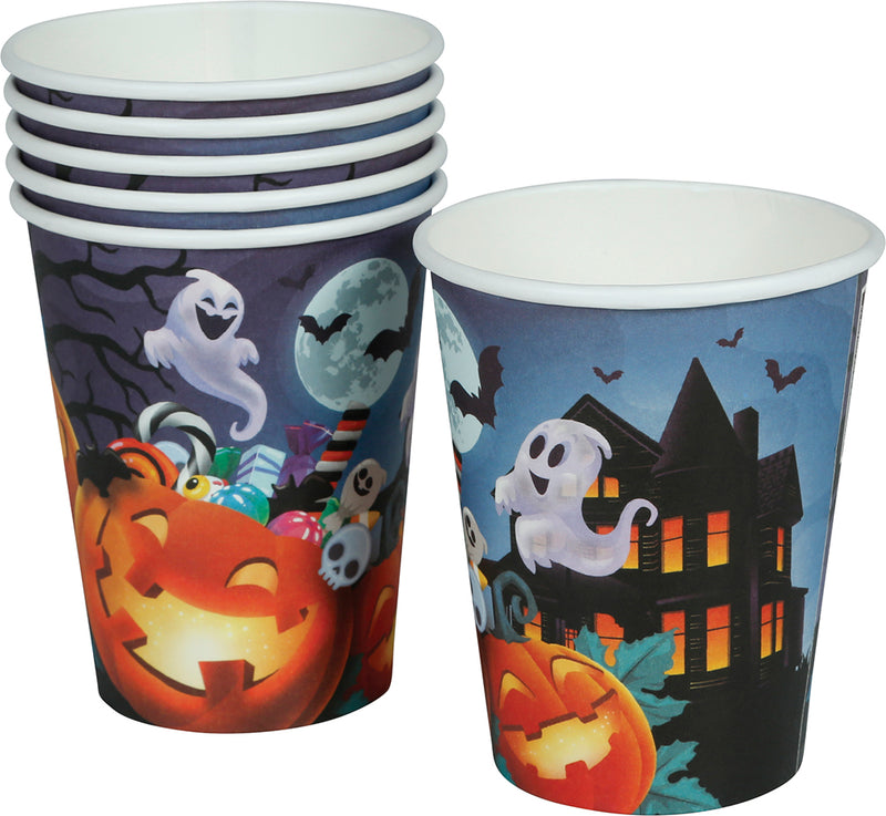 BAG: 6 GLASSES 240 ML, 9 CM
