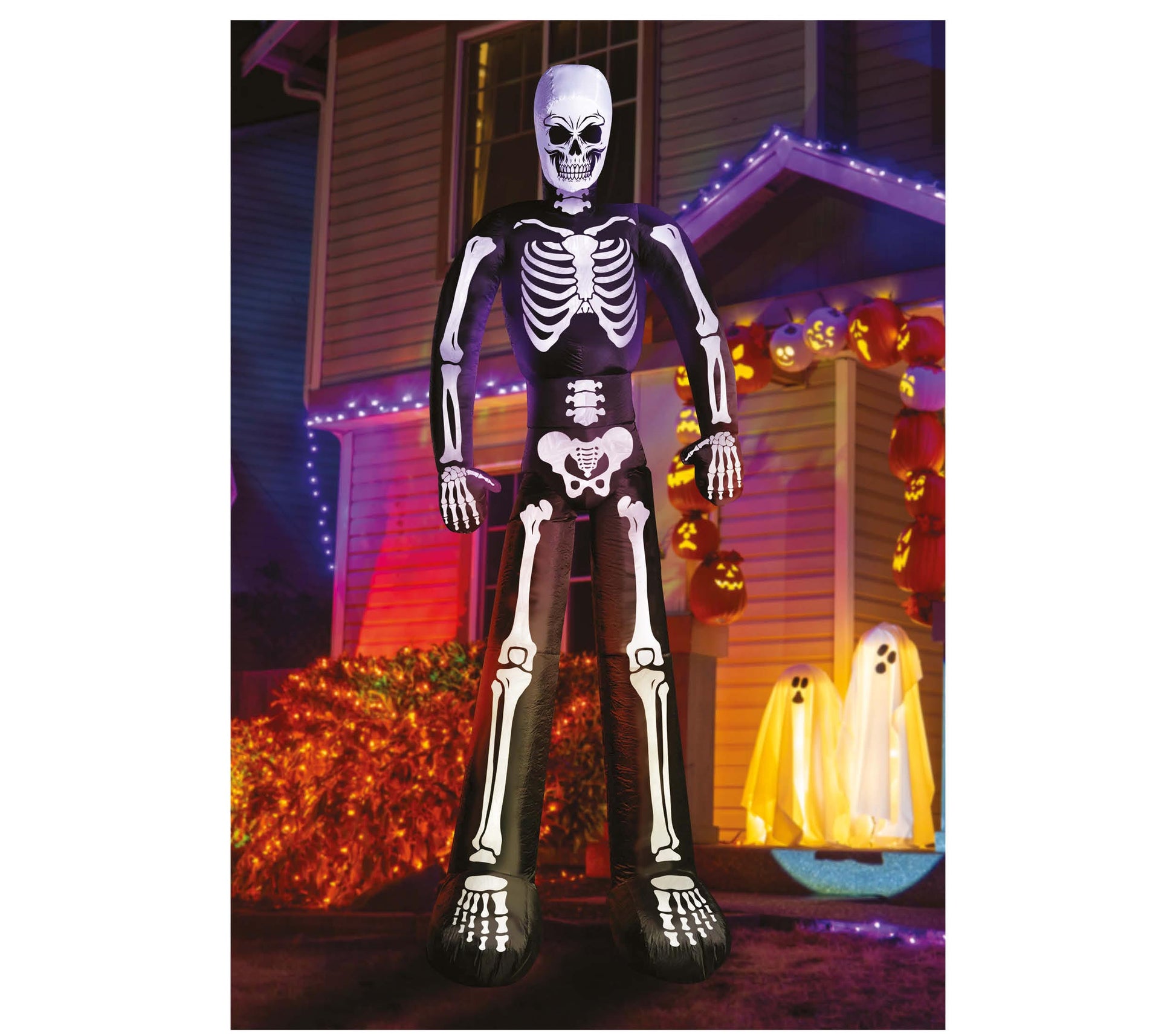 INFLATABLE SKELETON, 200X150 CMS.