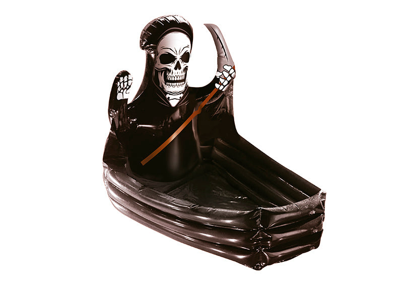 DEATH COFFIN INFLATABLE FRIDGE, 100X35 CMS.