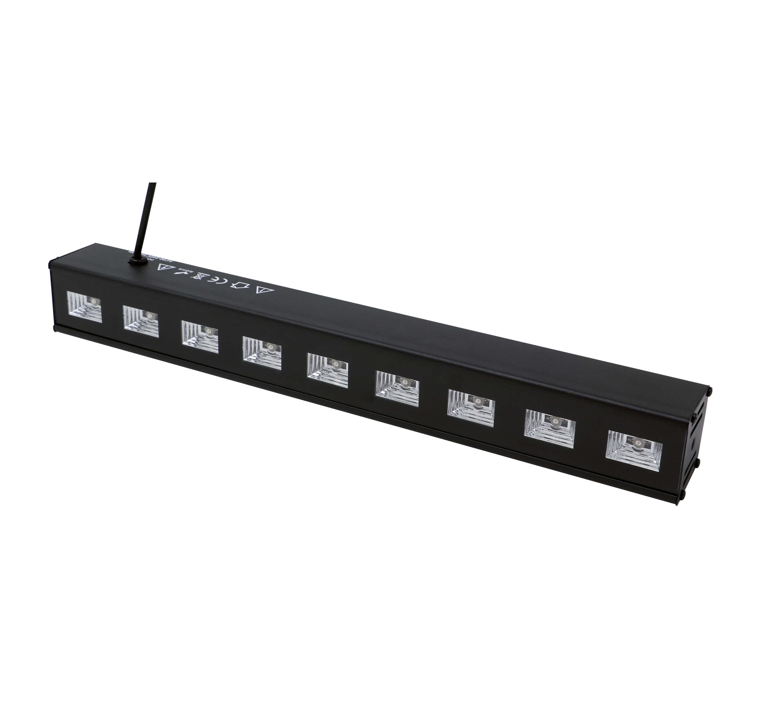 9 LED UV BLACK LIGHT, 9X3 W, INDOOR