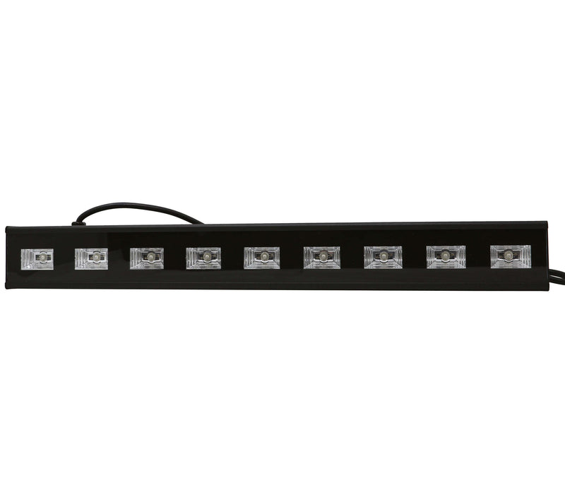 9 LED UV BLACK LIGHT, 9X3 W, INDOOR