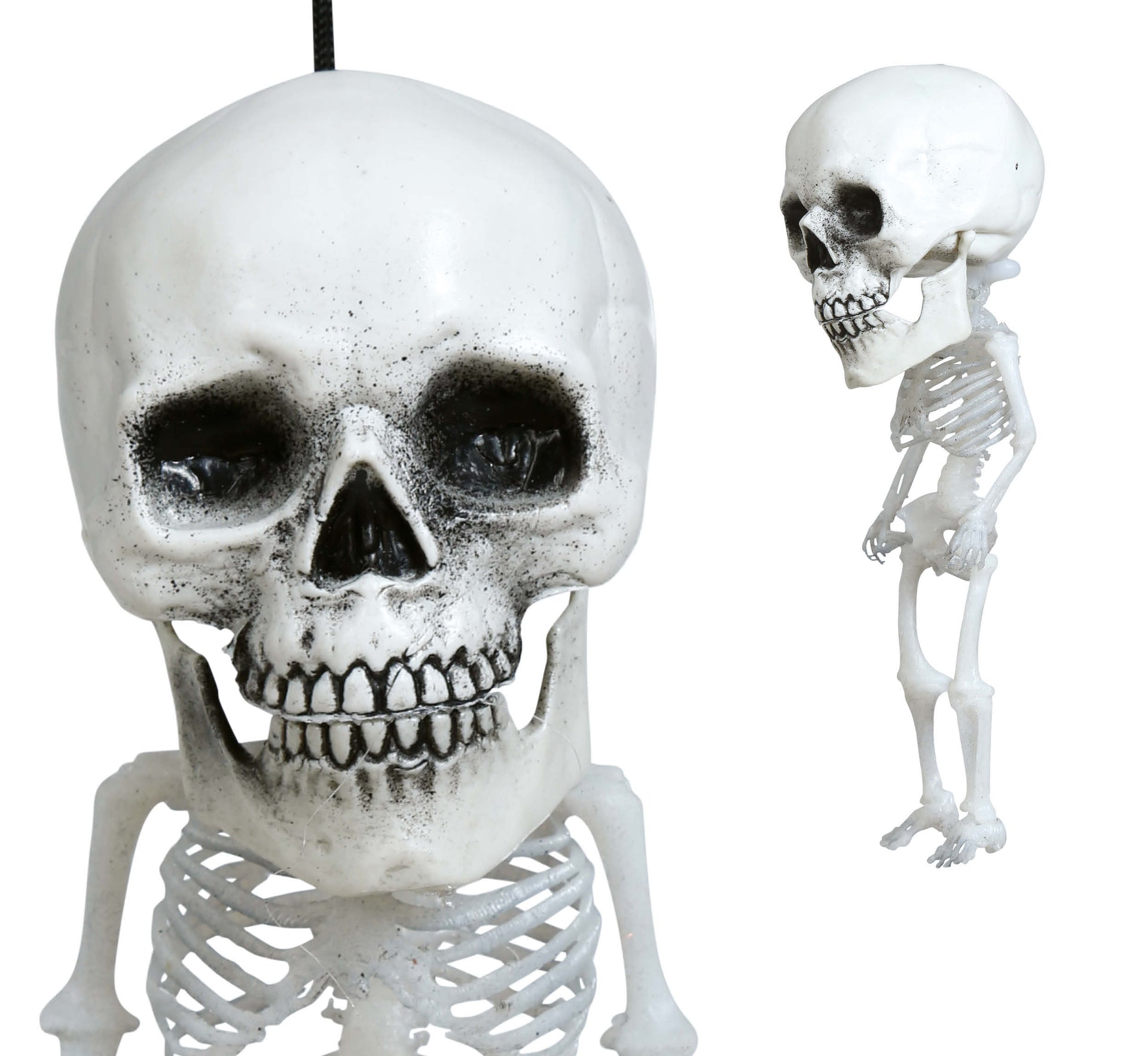 HANGING BIG HEAD SKELETON 15 CM