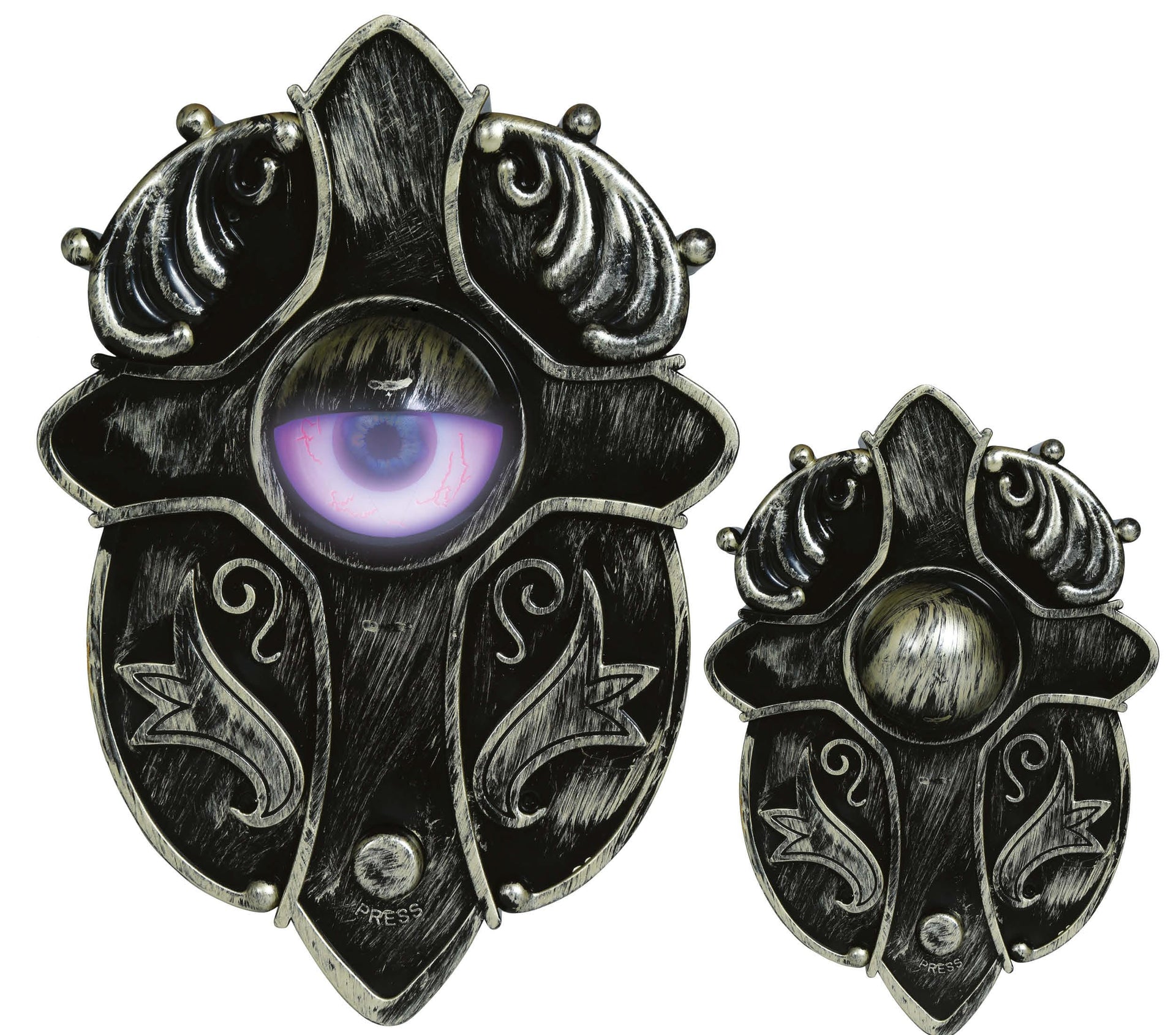 DOORBELL WITH EYE, LIGHT, SOUND, MOVE. 20X14 CM