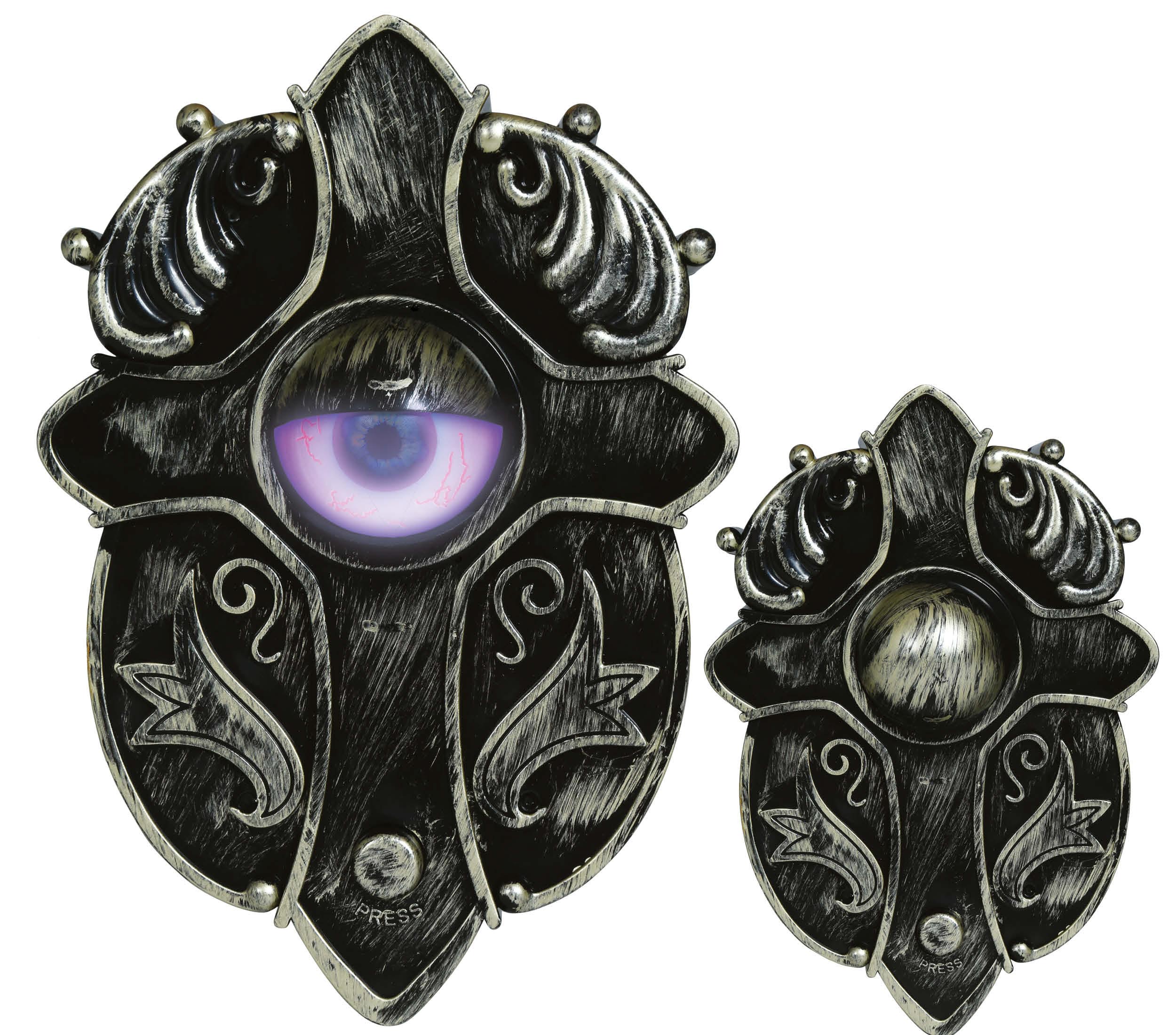 DOORBELL WITH EYE, LIGHT, SOUND, MOVE. 20X14 CM