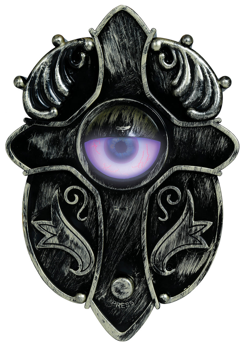 DOORBELL WITH EYE, LIGHT, SOUND, MOVE. 20X14 CM