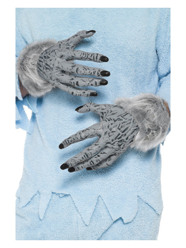 Werewolf Furry Hands, Grey - 2