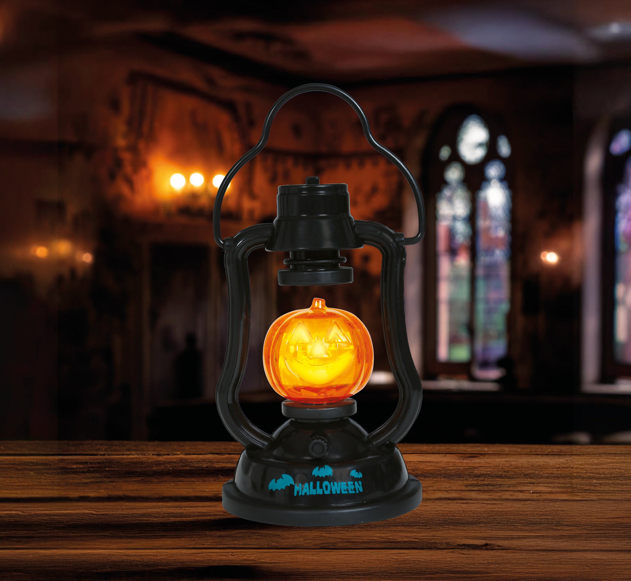 LANTERN WITH LIGHT AND SOUND, 15 CM