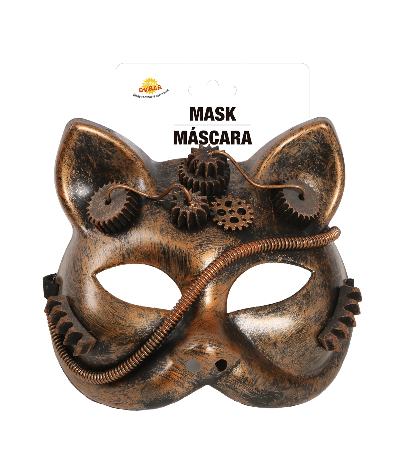 STEAMPUNK CAT MASK PVC
