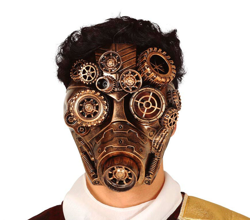 GOLD STEAMPUNK MASK
