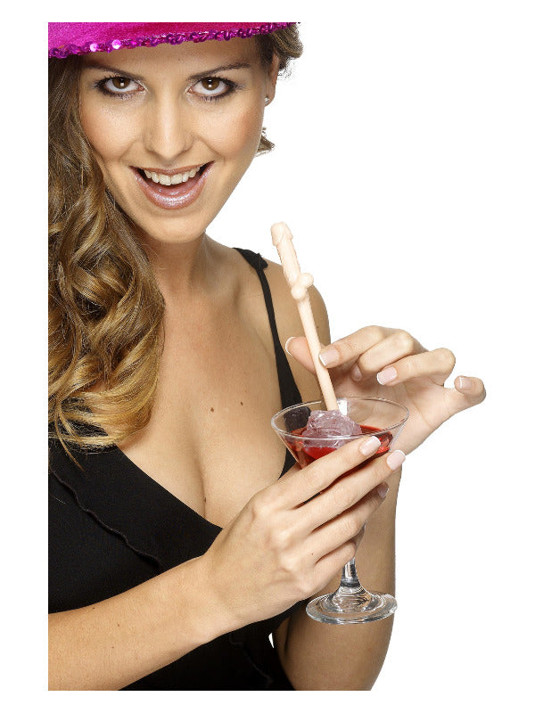 Dicky Sipping Reusable Straws, Pink - 2