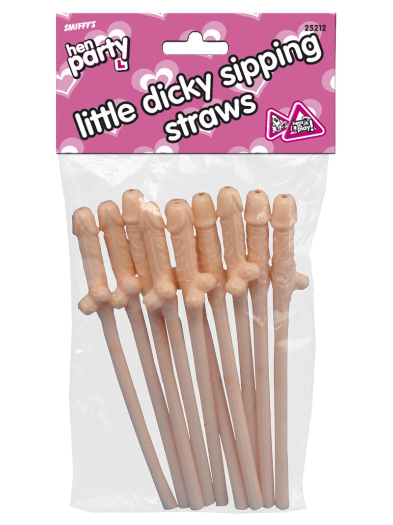 Dicky Sipping Reusable Straws, Pink - 3