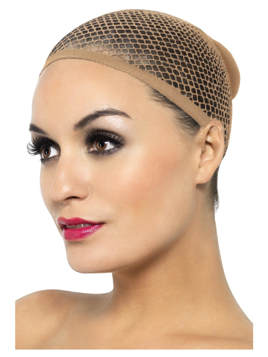 Nude Mesh Wig Cap, Nude - 1