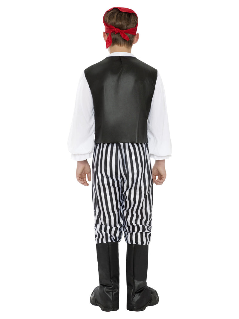 Pirate Costume, Black & White - 3