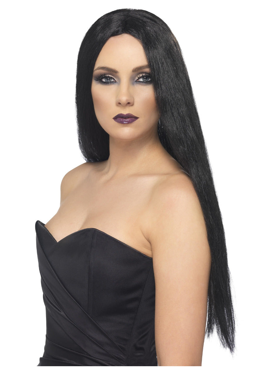 Witch Wig, Black - 1