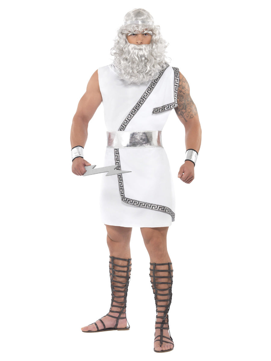 Zeus Costume, White - 1