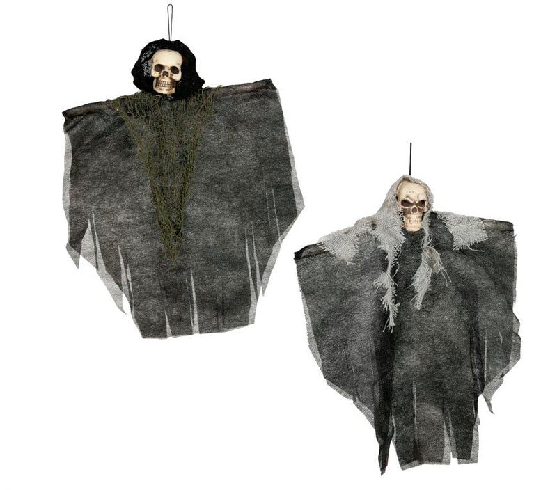 HANGING SKULL ASSORTMENT 30 CM