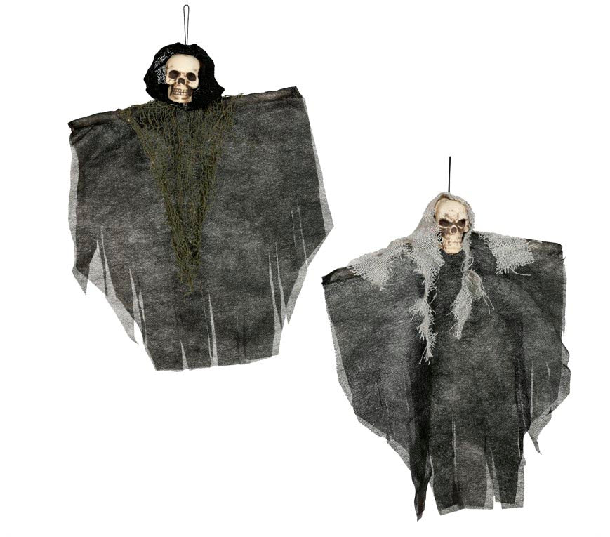 HANGING SKULL ASSORTMENT 30 CM