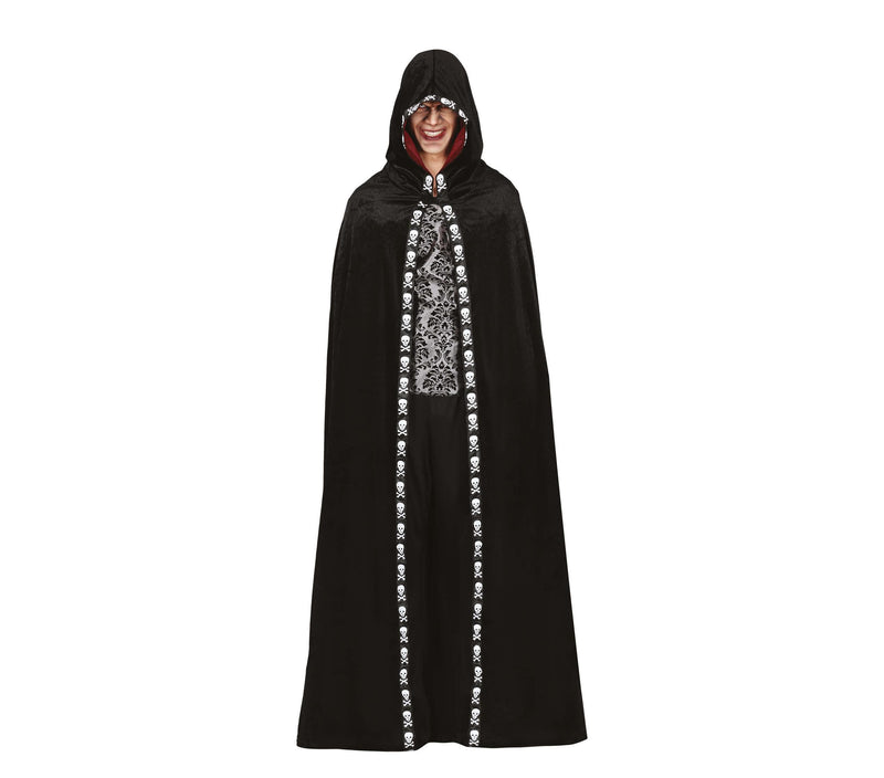 VELVET CAPE WITH HOOD 150 CMS