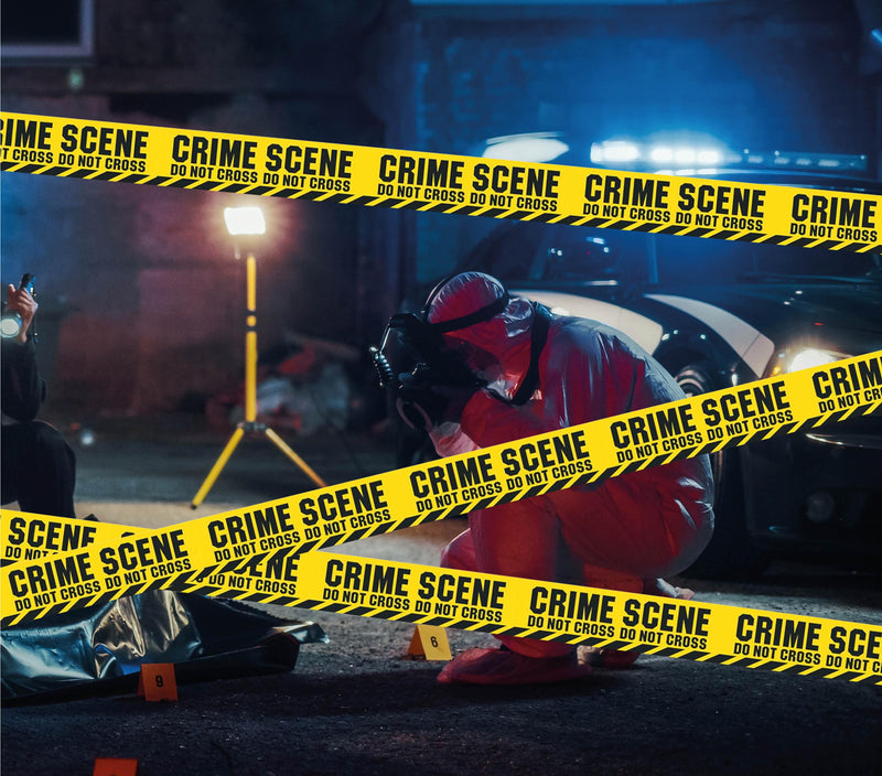 CRIME SCENE TAPE 6M X 7.6CM