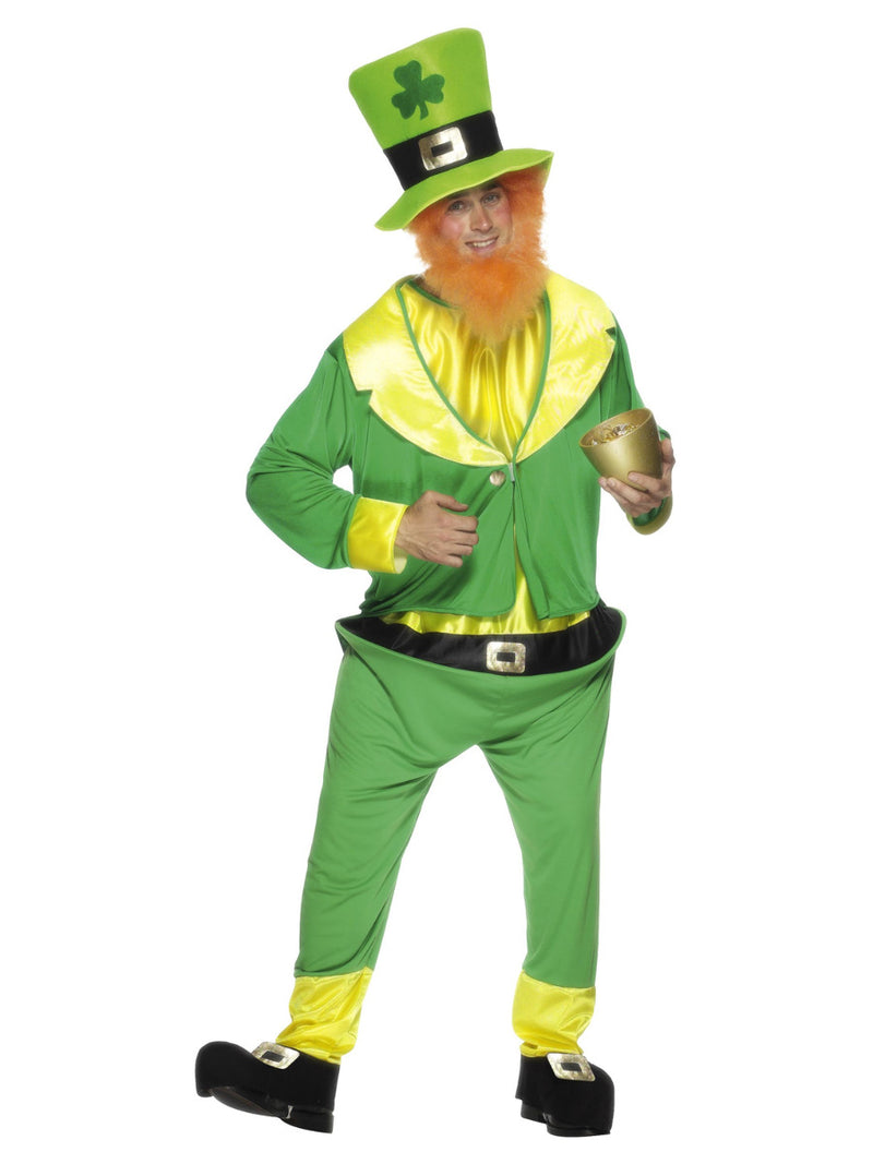 Leprechaun Costume, Green - 1