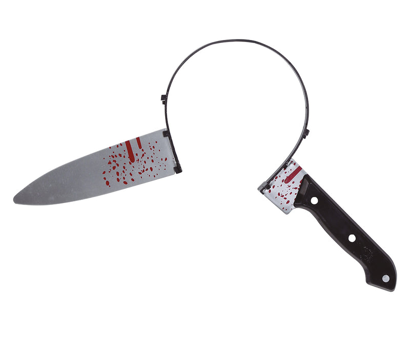 BLOODY KNIFE TIARA 35 CM