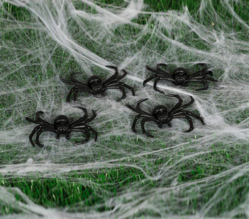 BAG : 4 SPIDERS 8 CM