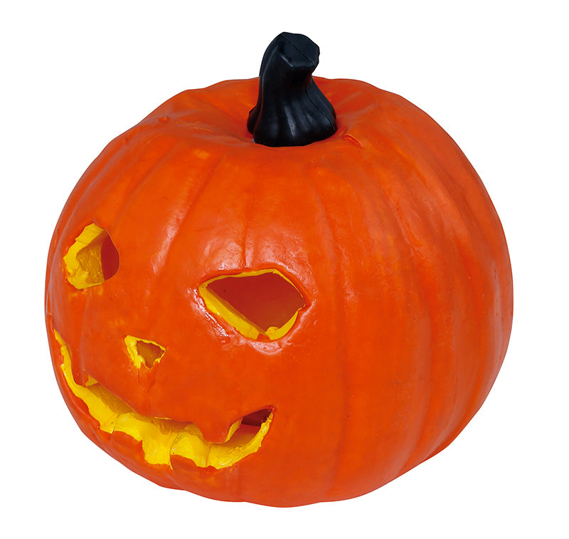 FOAM PUMPKIN WITH LIGHT 16 CMS