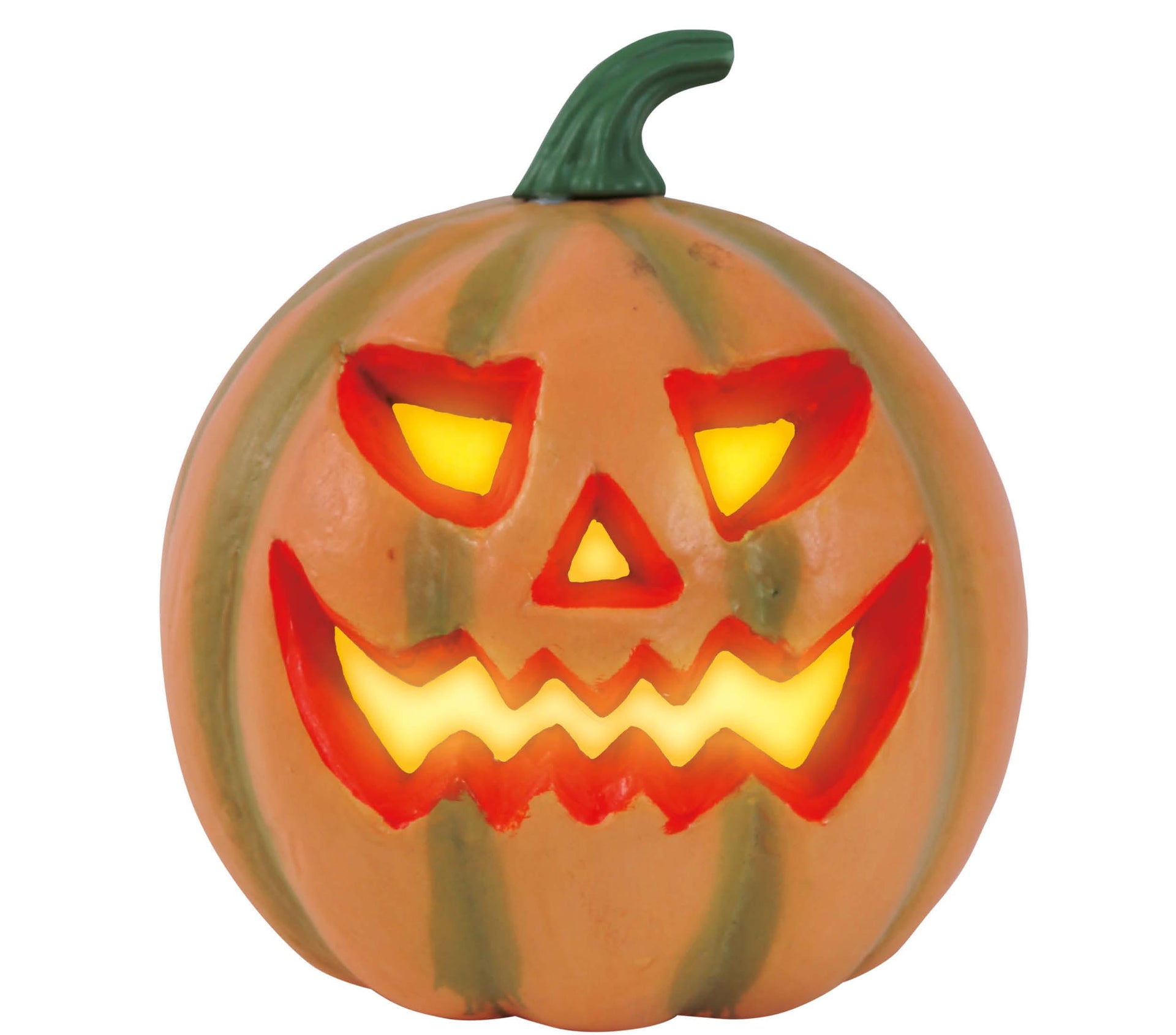 FOAM PUMPKIN WITH LIGHT 24 CMS