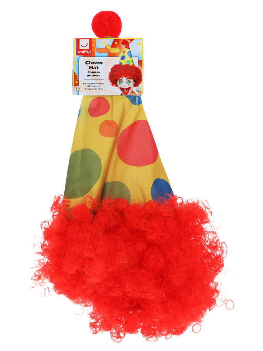 Clown Hat, Red - 3