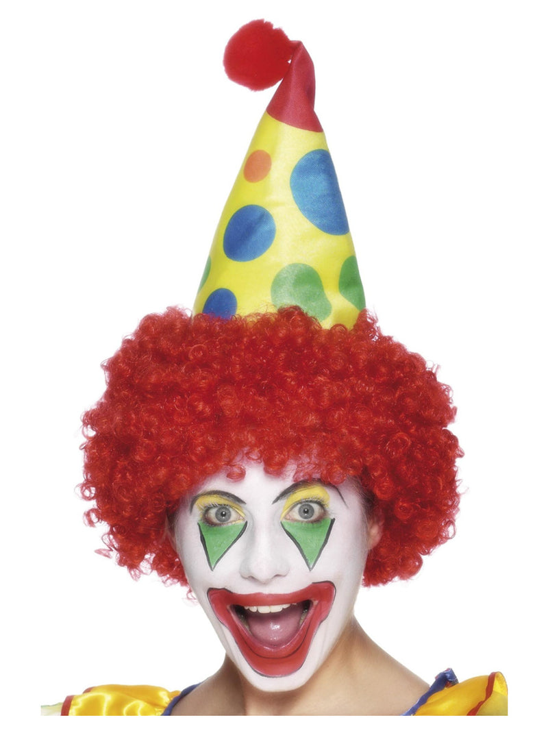 Clown Hat, Red - 1