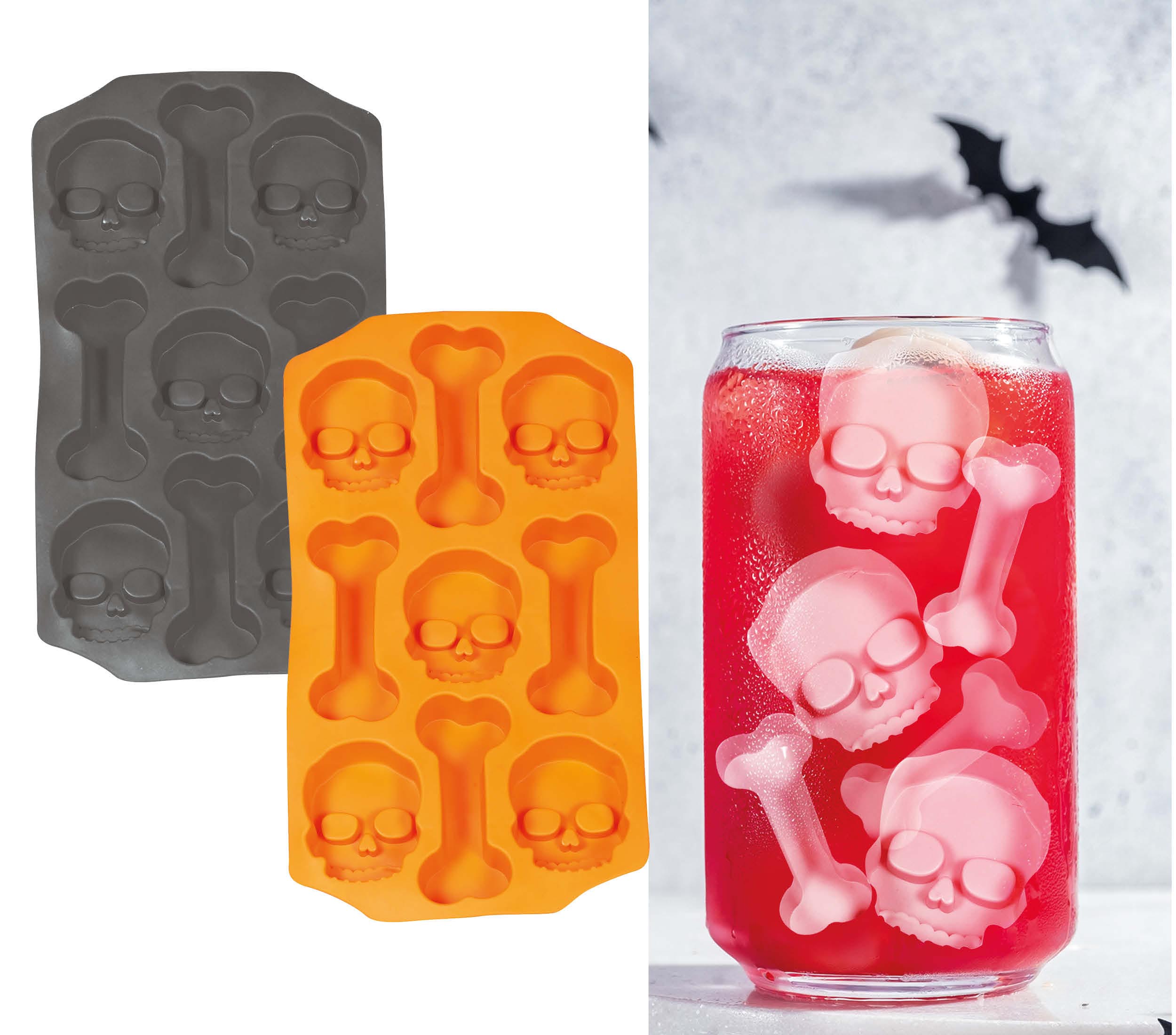 ASSORTED CUBIC HALLOWEEN MOLDS 12X22 CMS