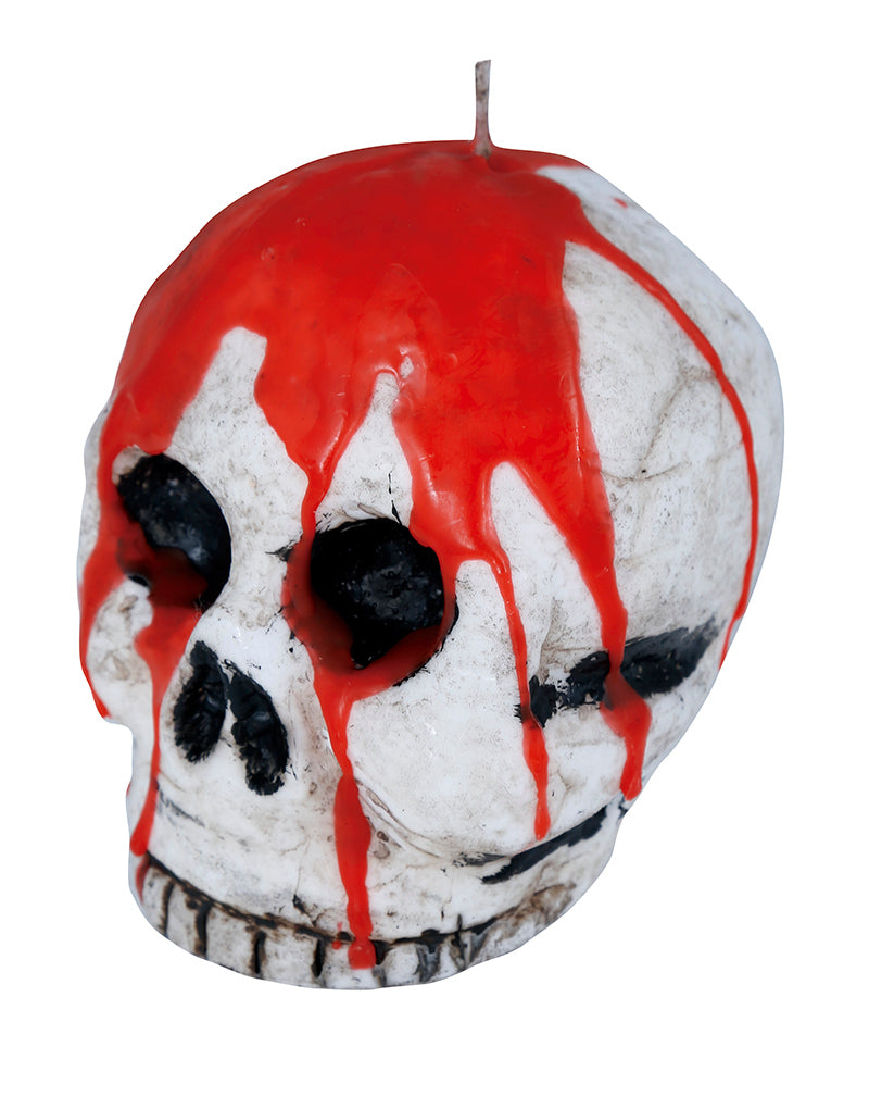 BLOODY SKULL CANDLE 10 CM
