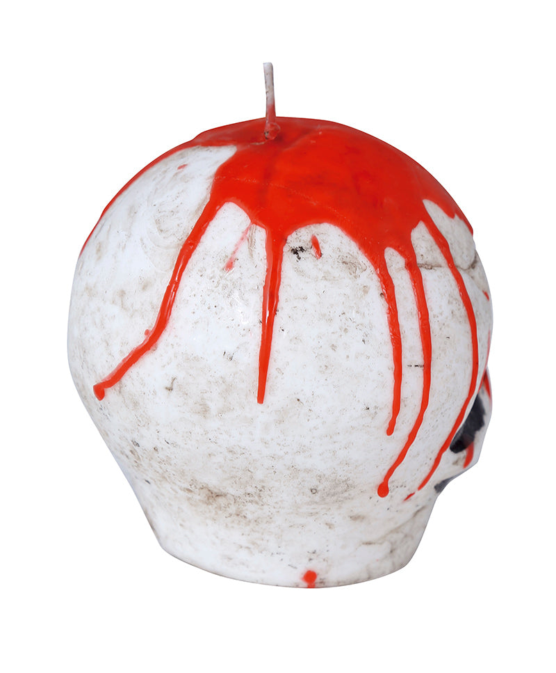 BLOODY SKULL CANDLE 10 CM