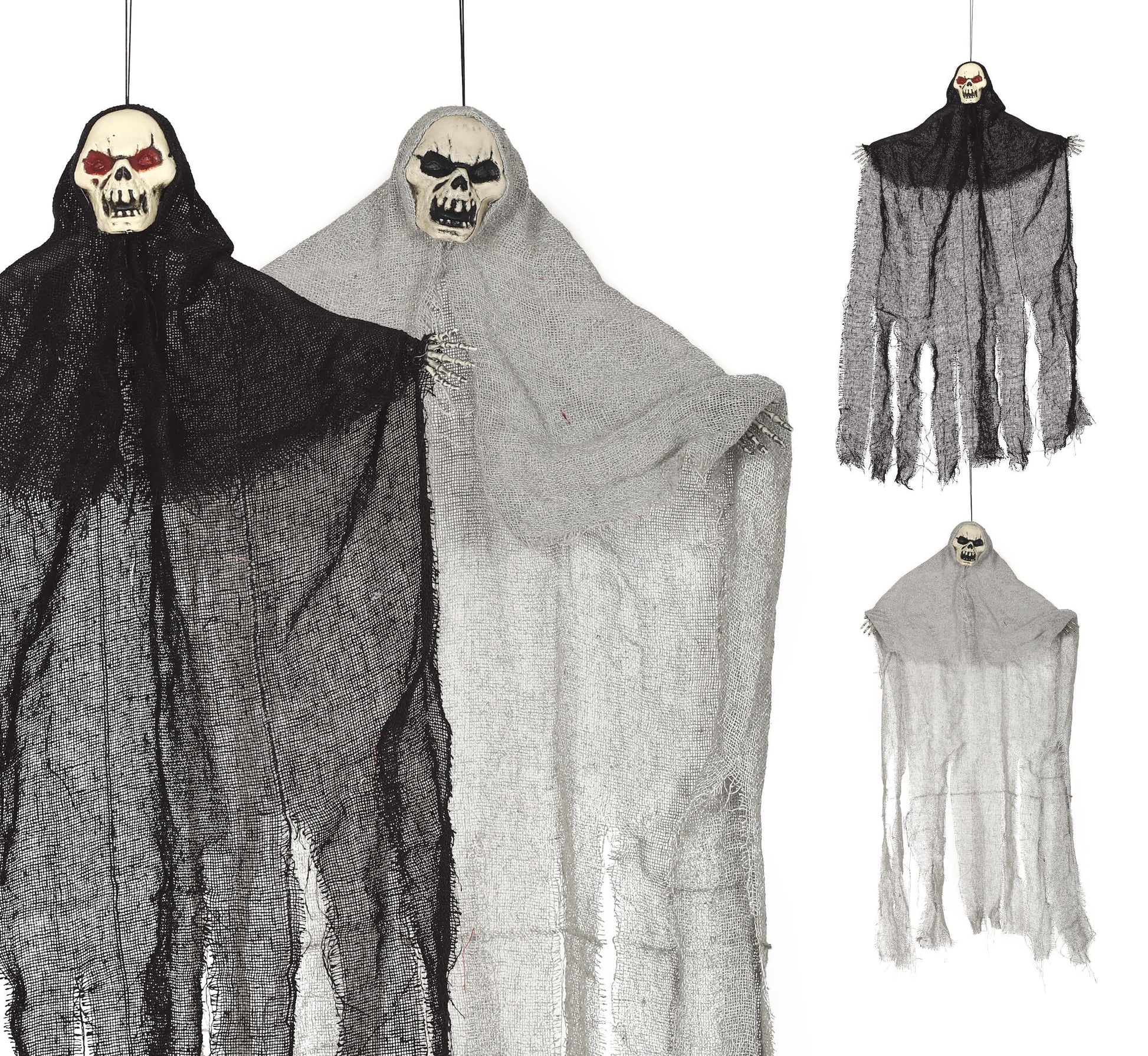 HANGING ASSORTED SKULL, 60 CM