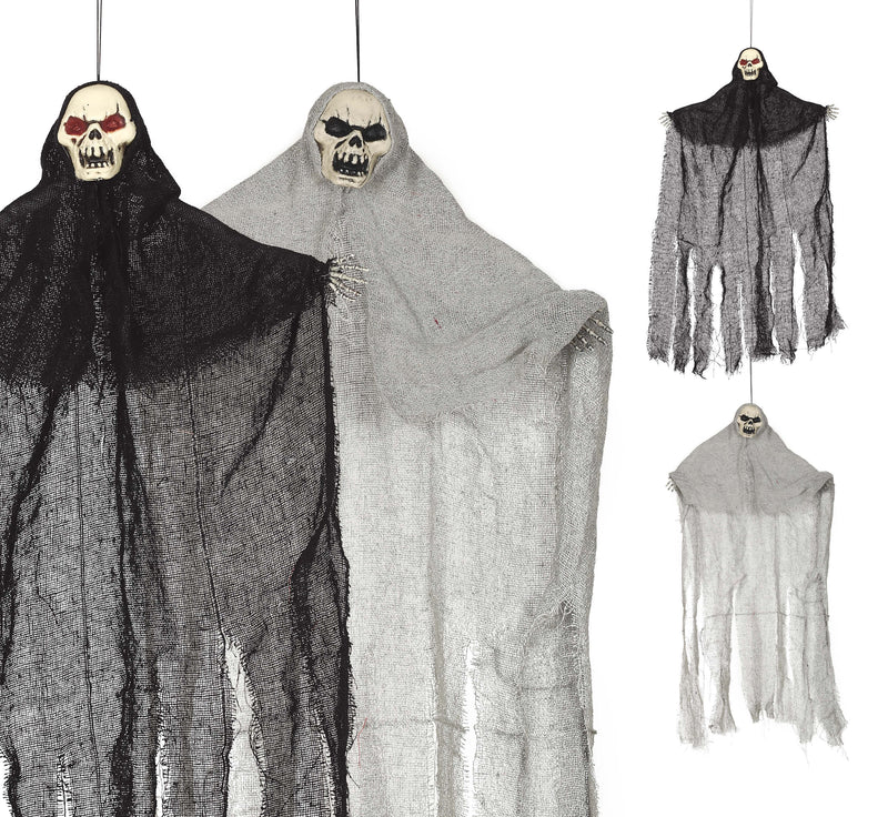 HANGING ASSORTED SKULL, 60 CM