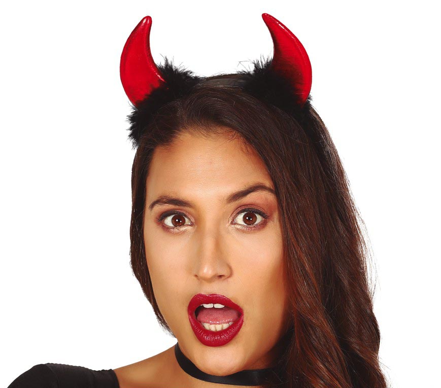 RED DEMON HORNS