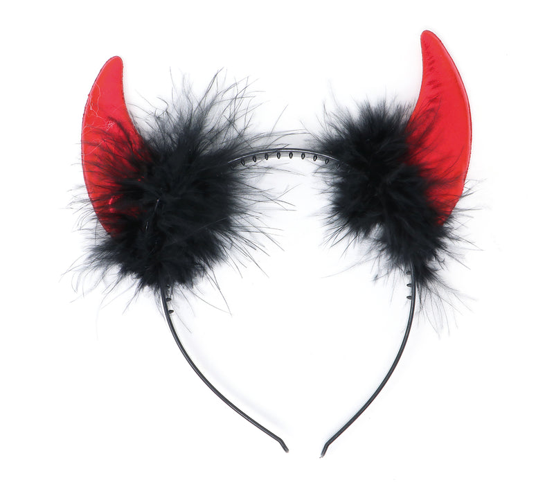 RED DEMON HORNS