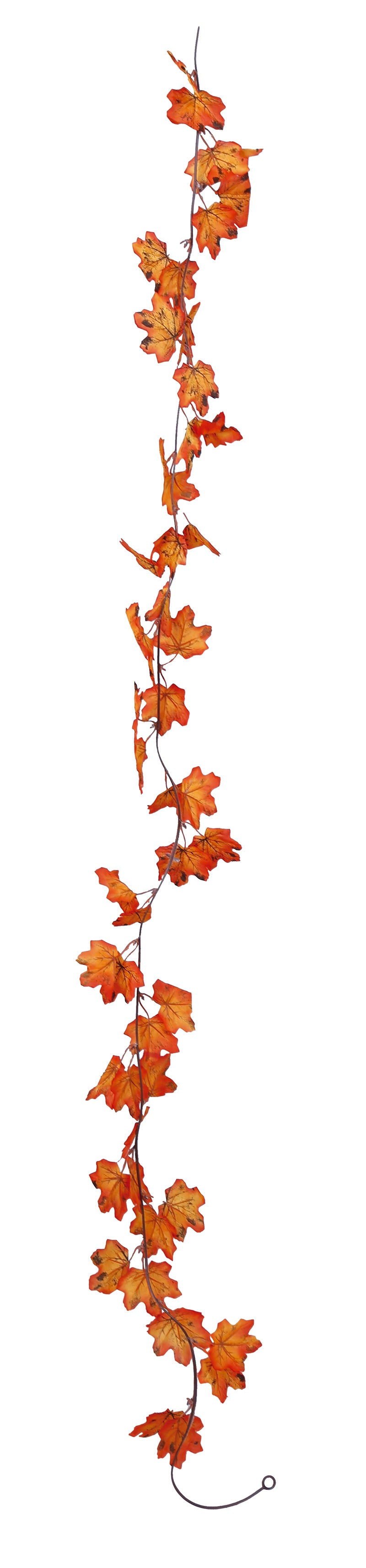 ORANGE LEAVES GARLAND 190 CMS