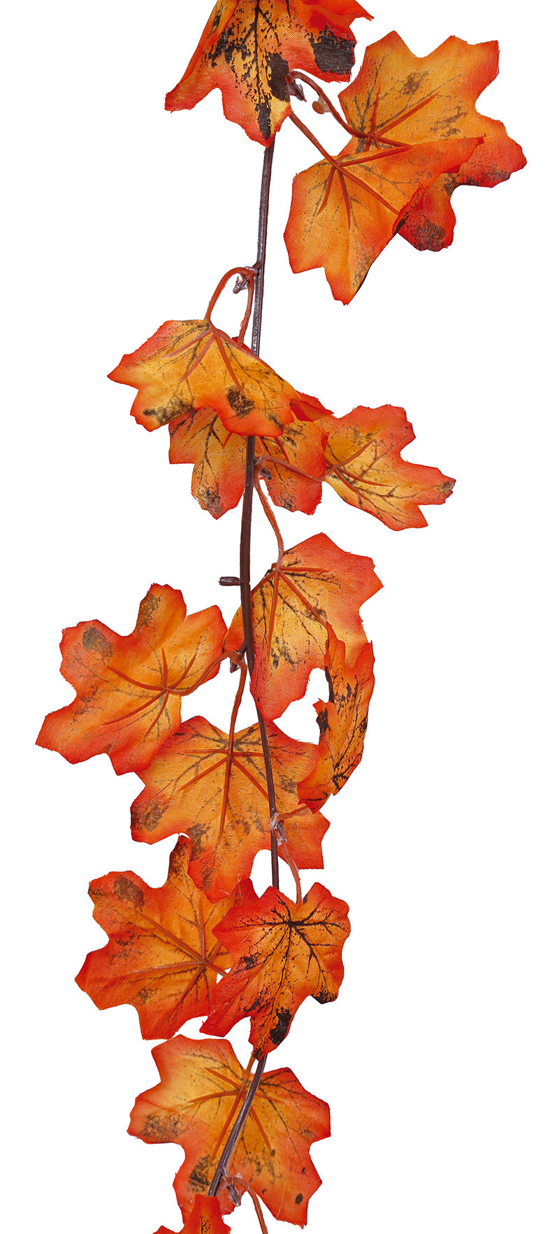 ORANGE LEAVES GARLAND 190 CMS