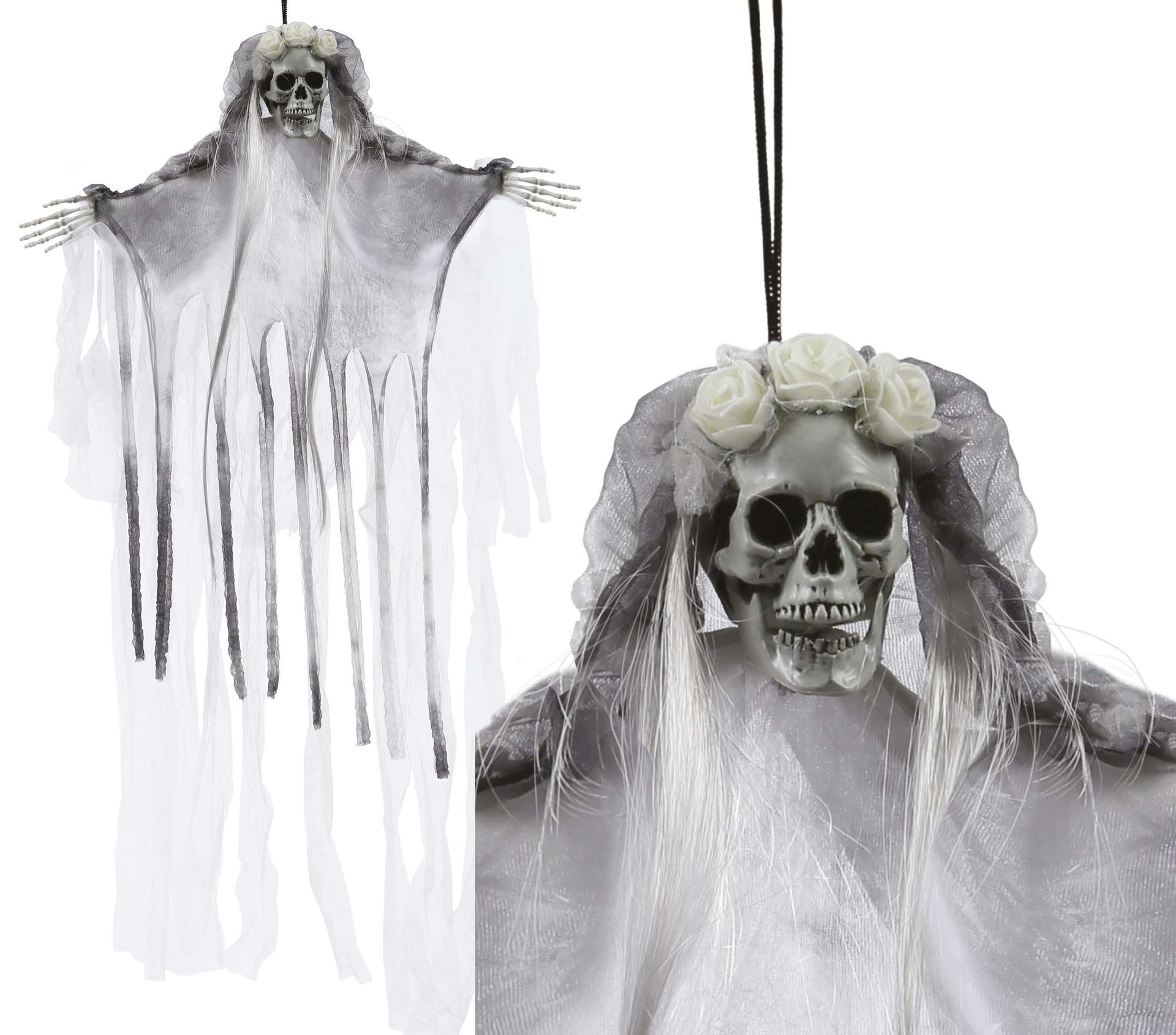 HANGING SKELETON BRIDE 70 CM