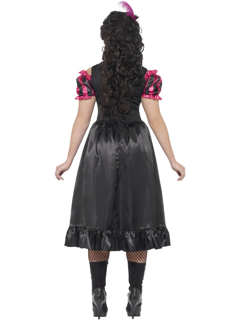 Curves Sassy Saloon Costume, Pink 2