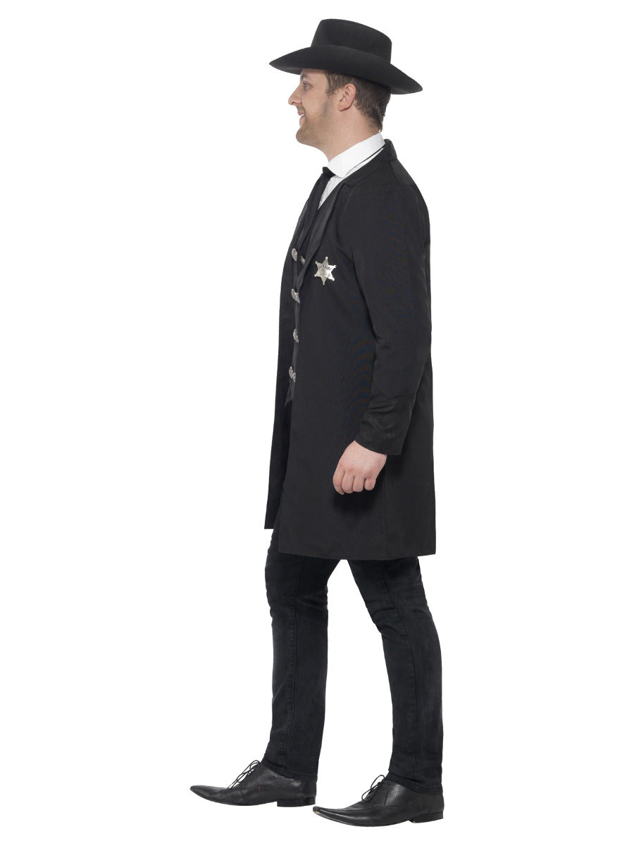 Curves Sheriff Costume, Black - 4