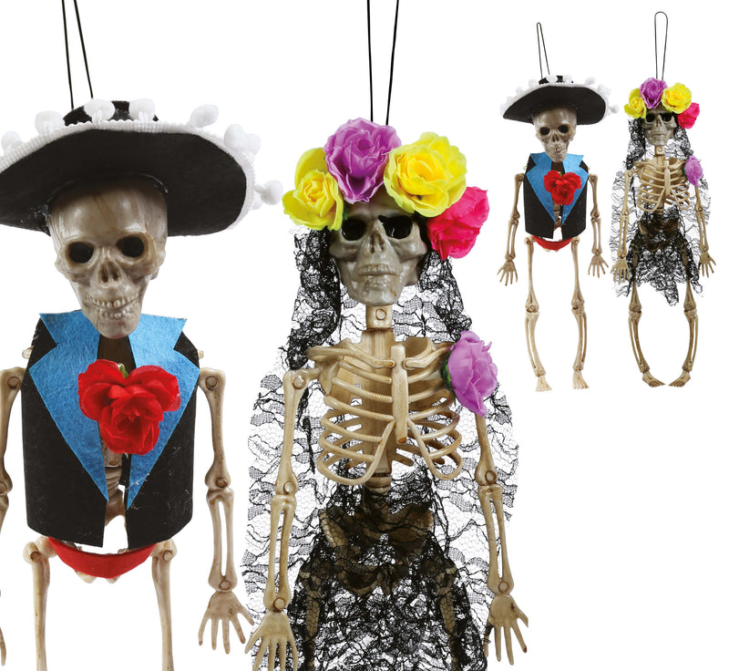 HANGING ASSORTED SKELETON 40 CM